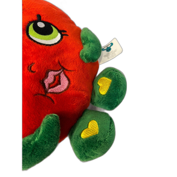 Shopkins Strawberry Kiss Plush Doll Moose Toys Season 1 8" Stuffed Animal Berry - Picture 3 of 3